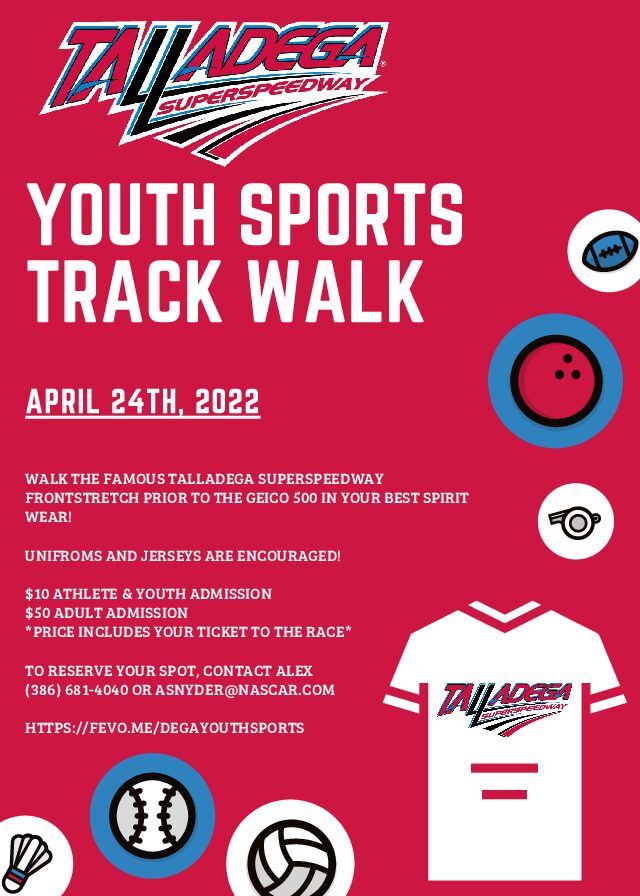 Youth Sports Day – Talladega Superspeedway